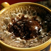 Picture Of Coffee With Chocolate Cream