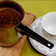 Picture Of Turkish Coffee And A Mug