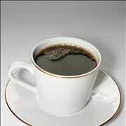 Picture Of White Procelain Cup Of Coffee